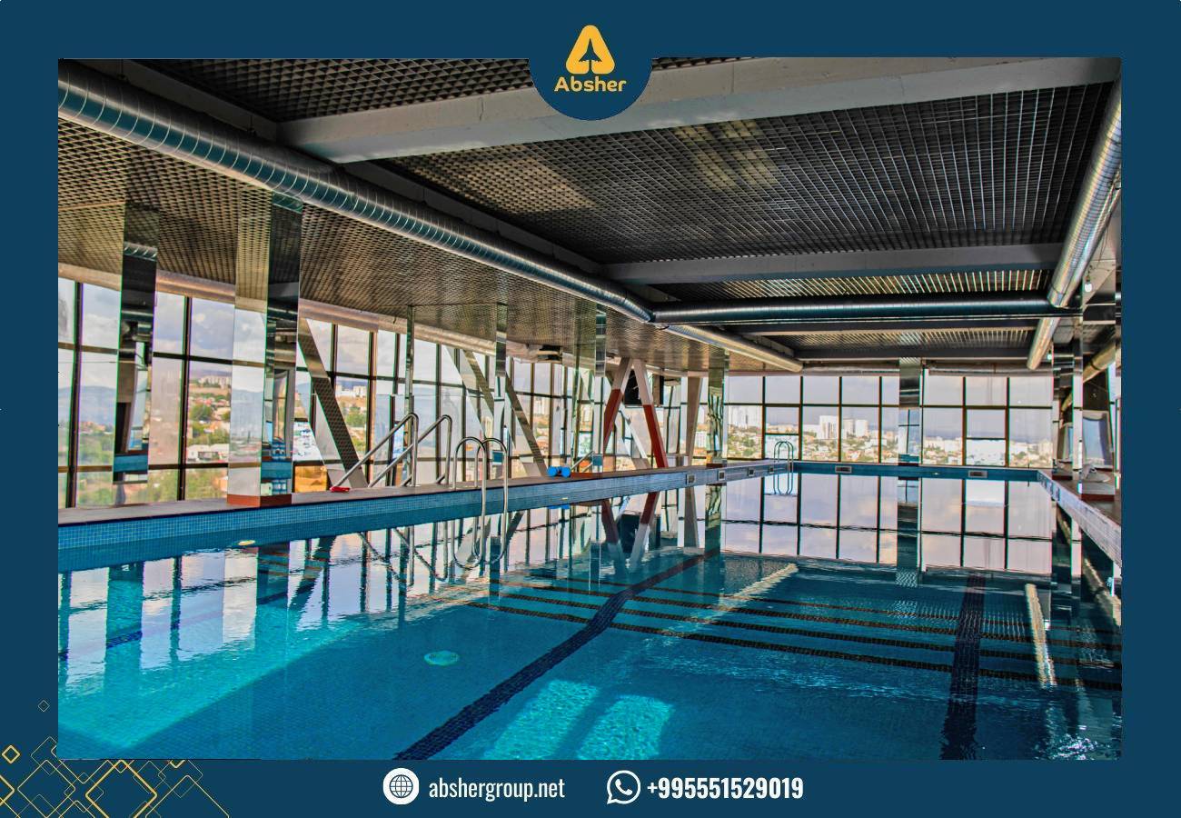 جامعة SEU في دولة جورجيا حوض السسباحة فيها