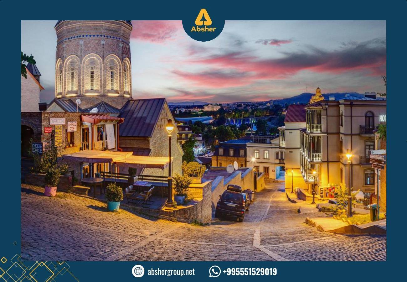 جمال دولة جورجيا والساحات فيها